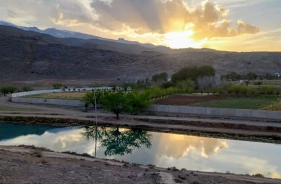چشمه غربالبیز، منطقه ای خوش آب هوا در یزد